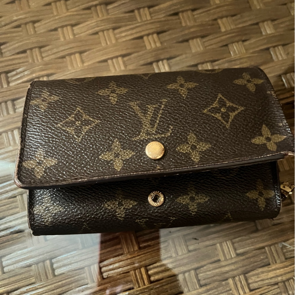 Louis Vuitton wallet.
